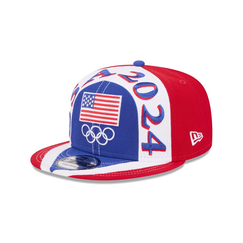 New Era Team USA 2024 Olympics 9FIFTY Snapback Hat - One Size